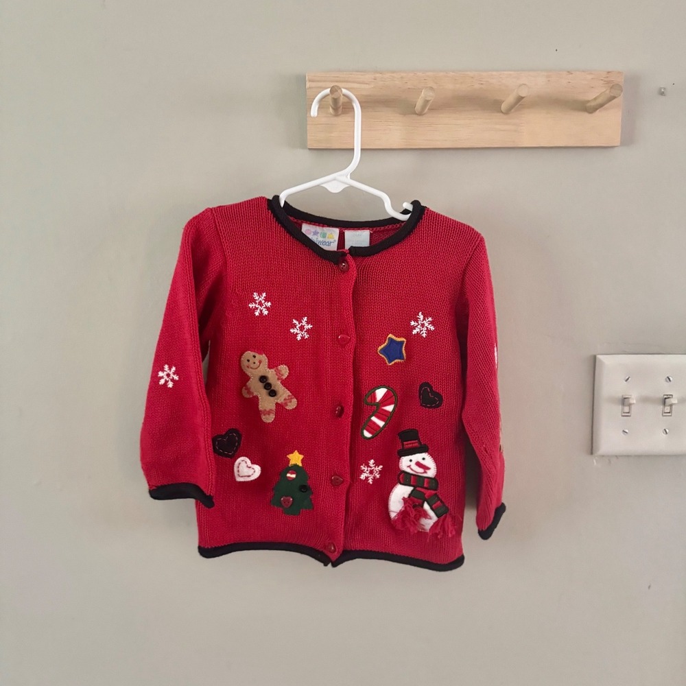 24M vintage kids christmas sweater